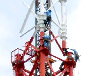 送電線の建設