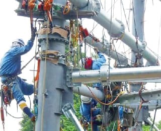 送電線の保守